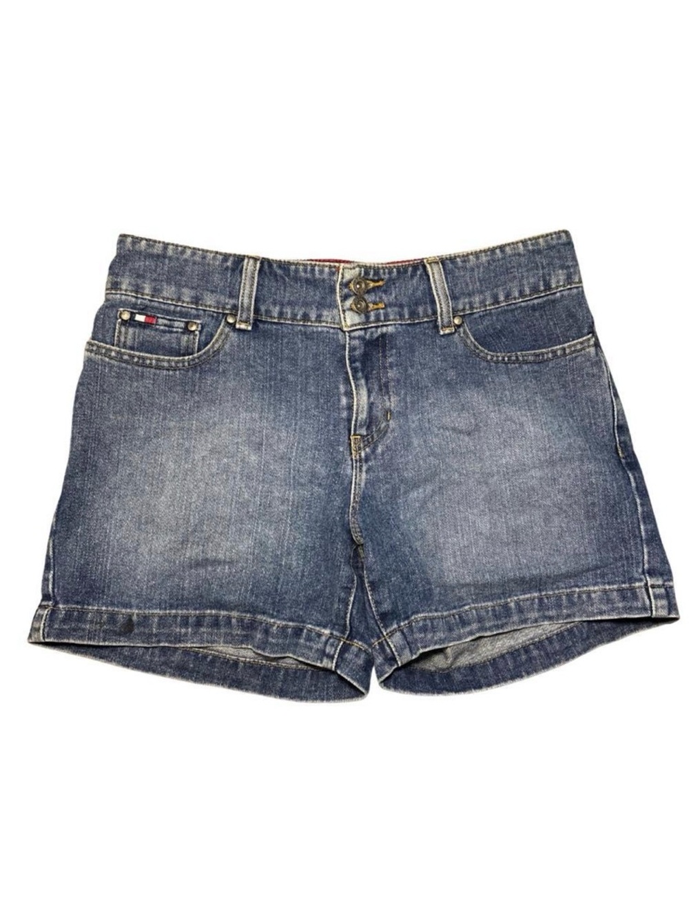 Y2K Tommy Hilfiger Vintage Blue Denim Jean Shorts